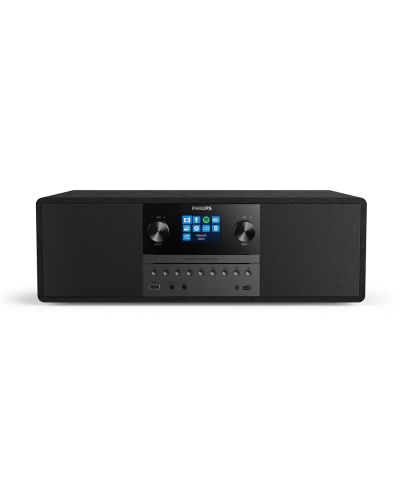 Аудио система Philips - TAM6805/10, 2.0, черна - 1